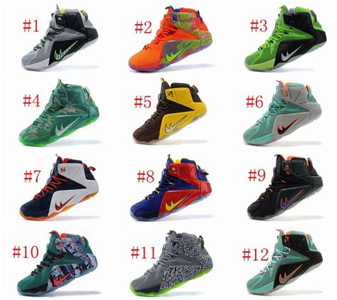 lebrons shoes in order